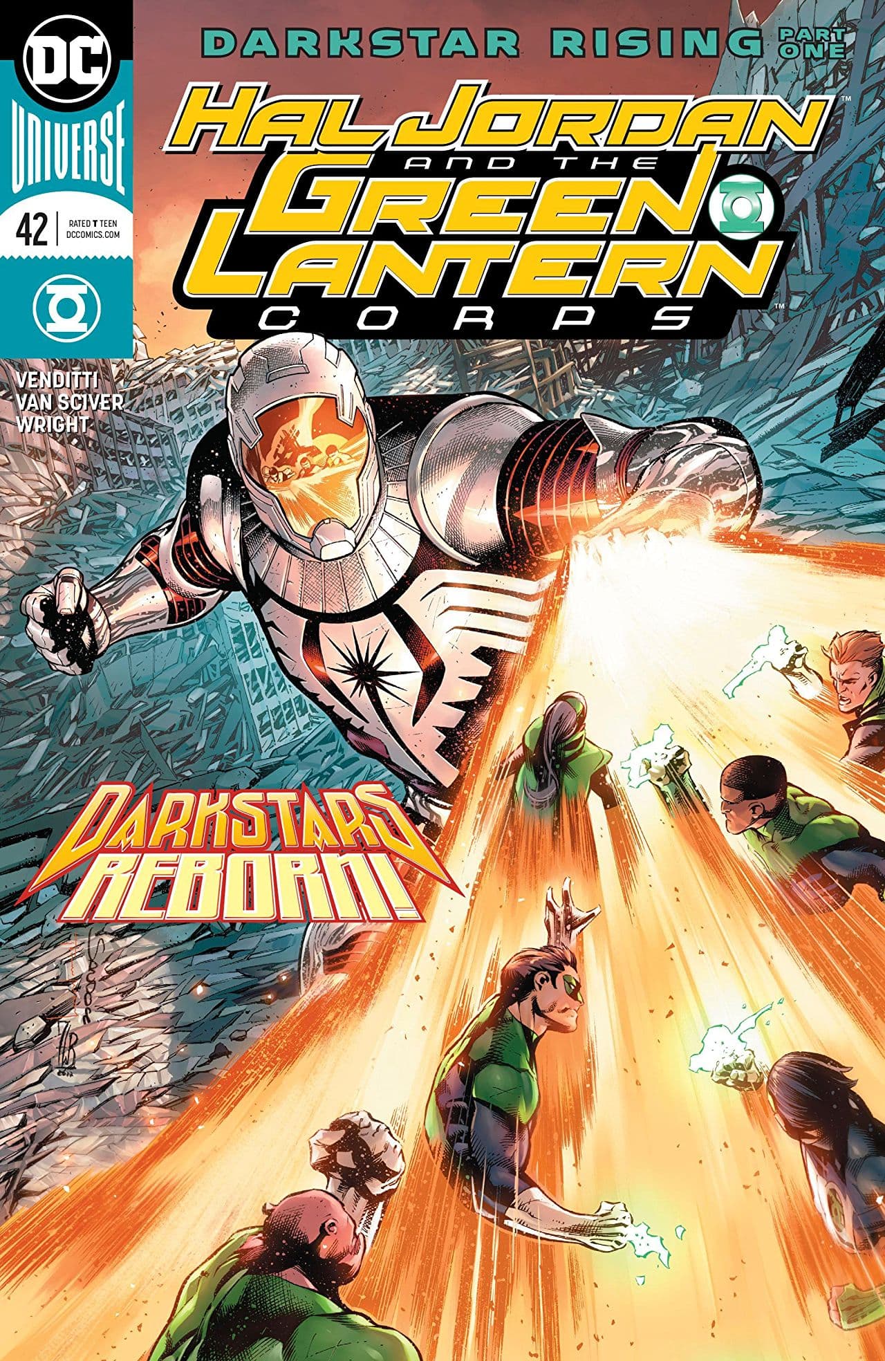 Hal Jordan & The Green Lantern Corps #42 cover