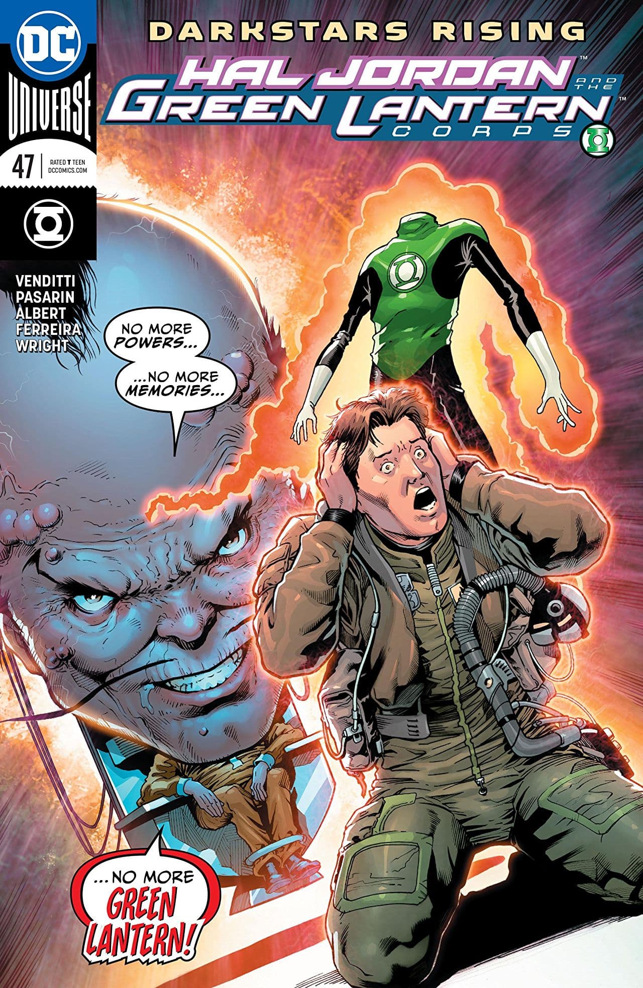 Hal Jordan & The Green Lantern Corps #47 cover