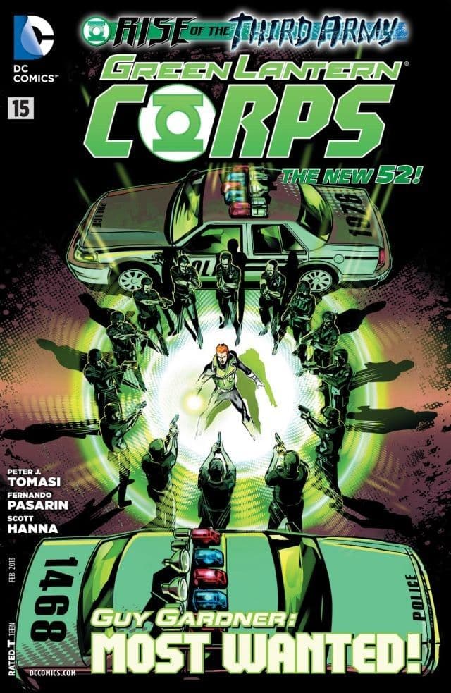 Green Lantern Corps #15 cover