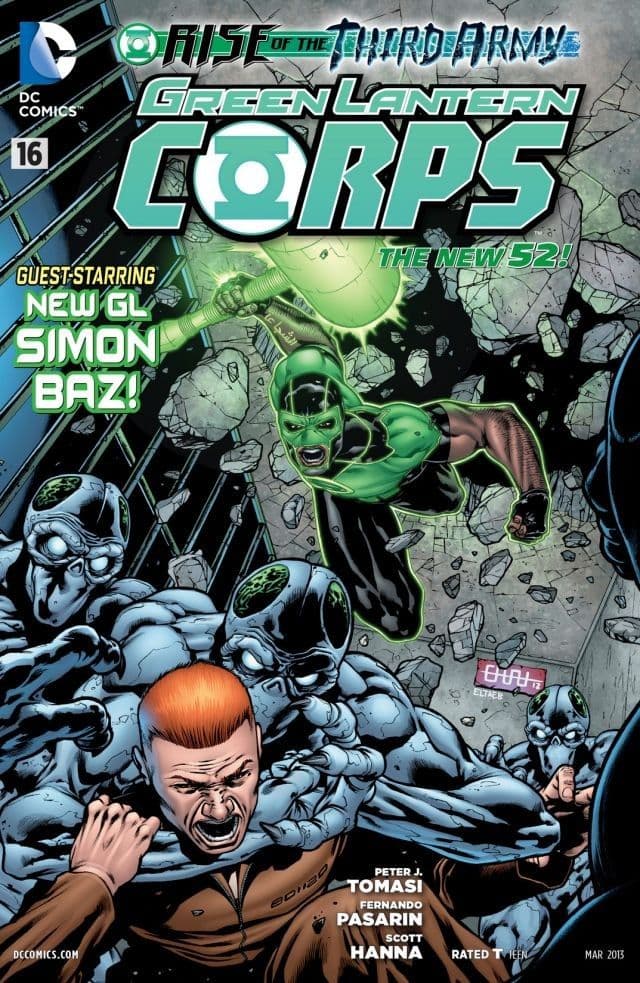 Green Lantern Corps #16 cover
