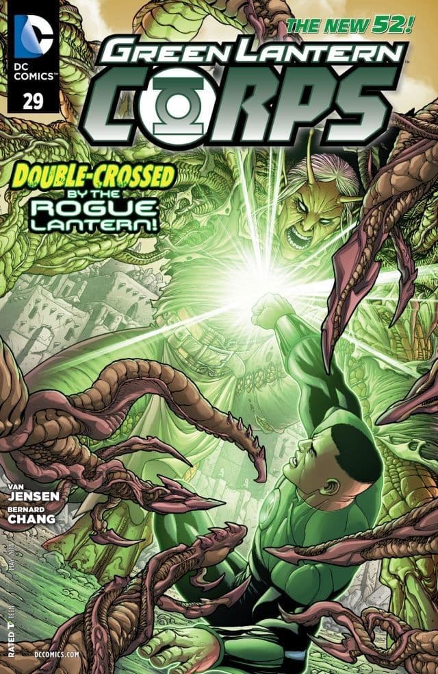 Green Lantern Corps #29 cover