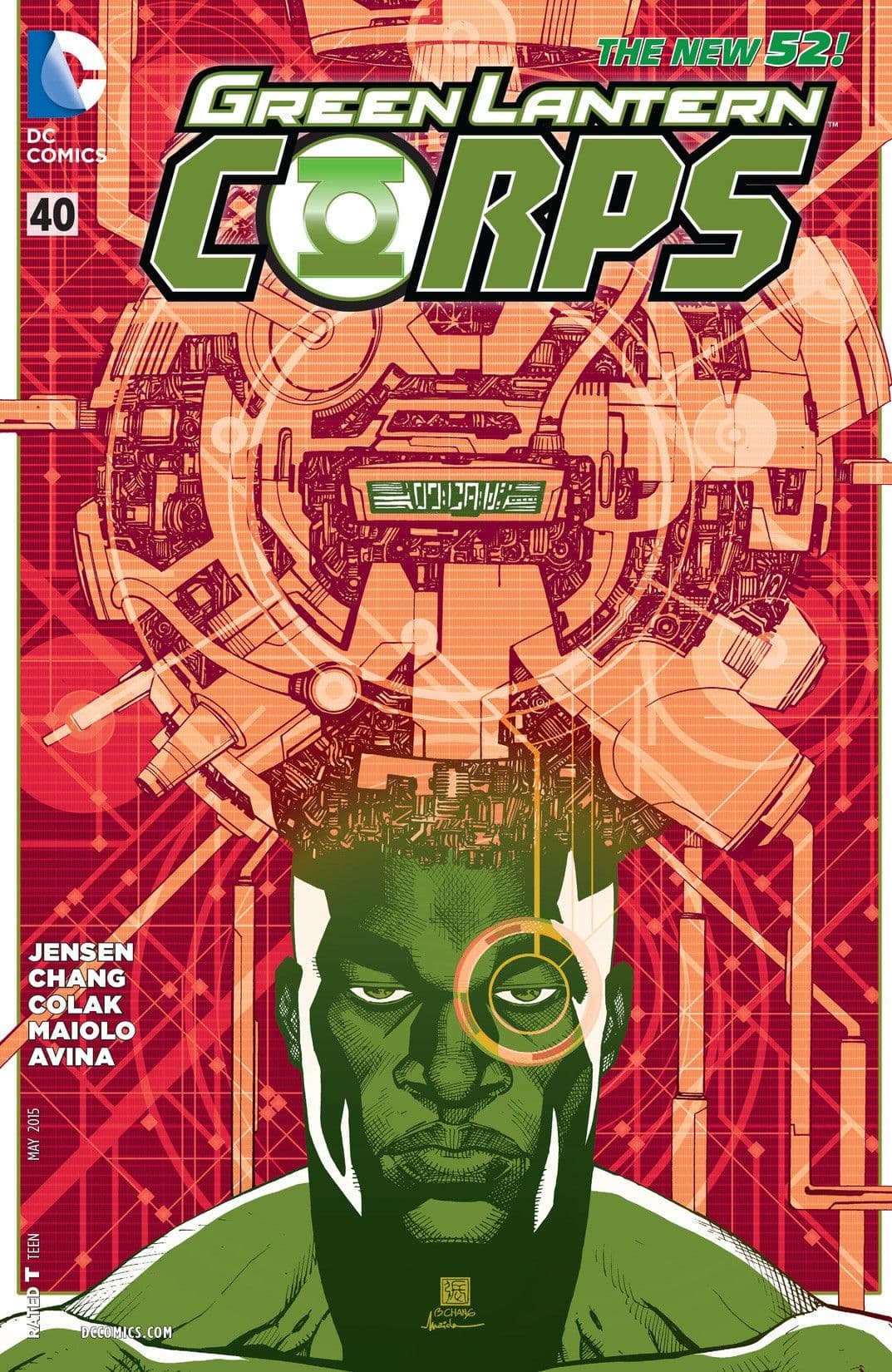Green Lantern Corps #40 cover