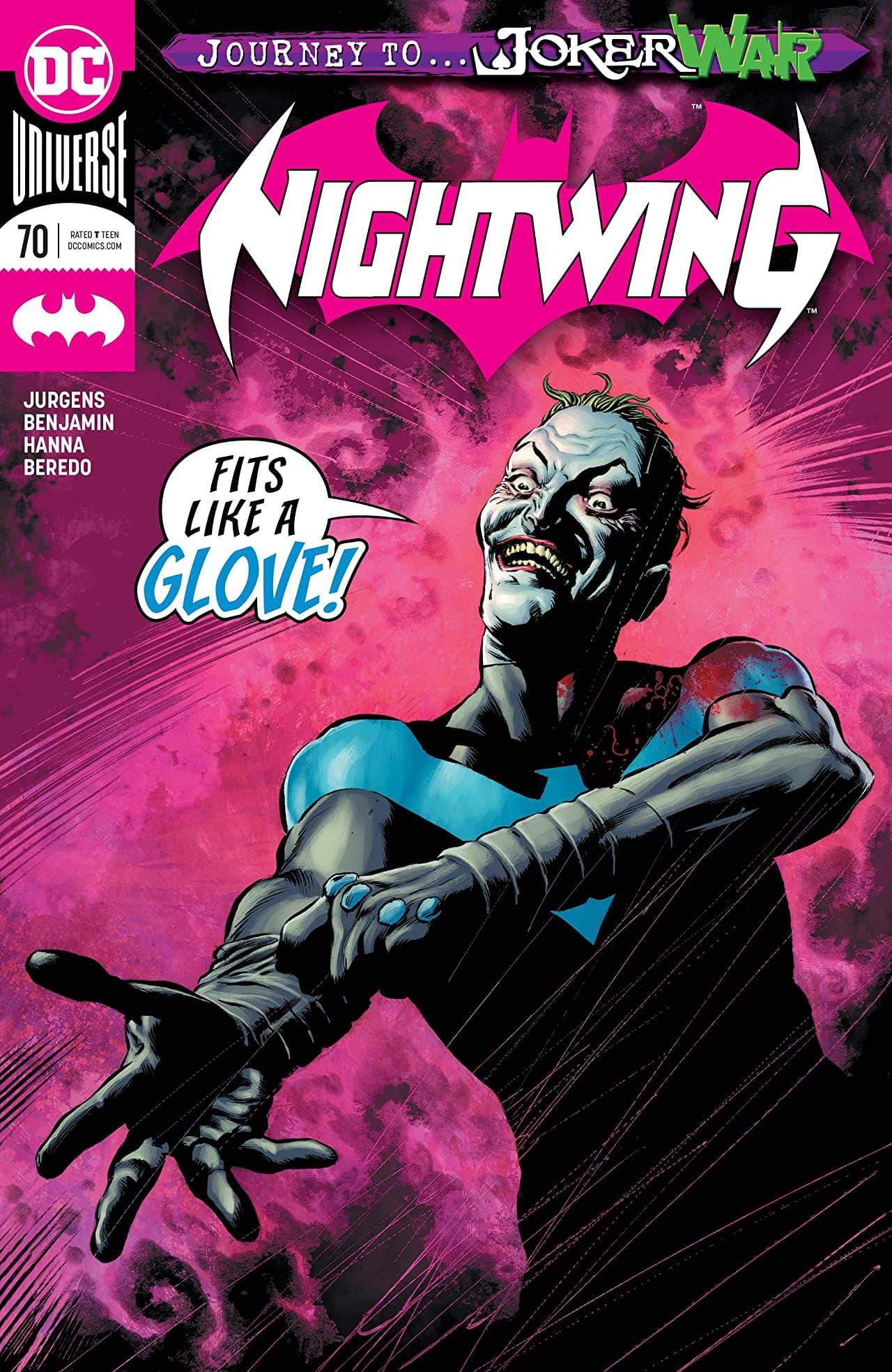 Nightwing #70 cover
