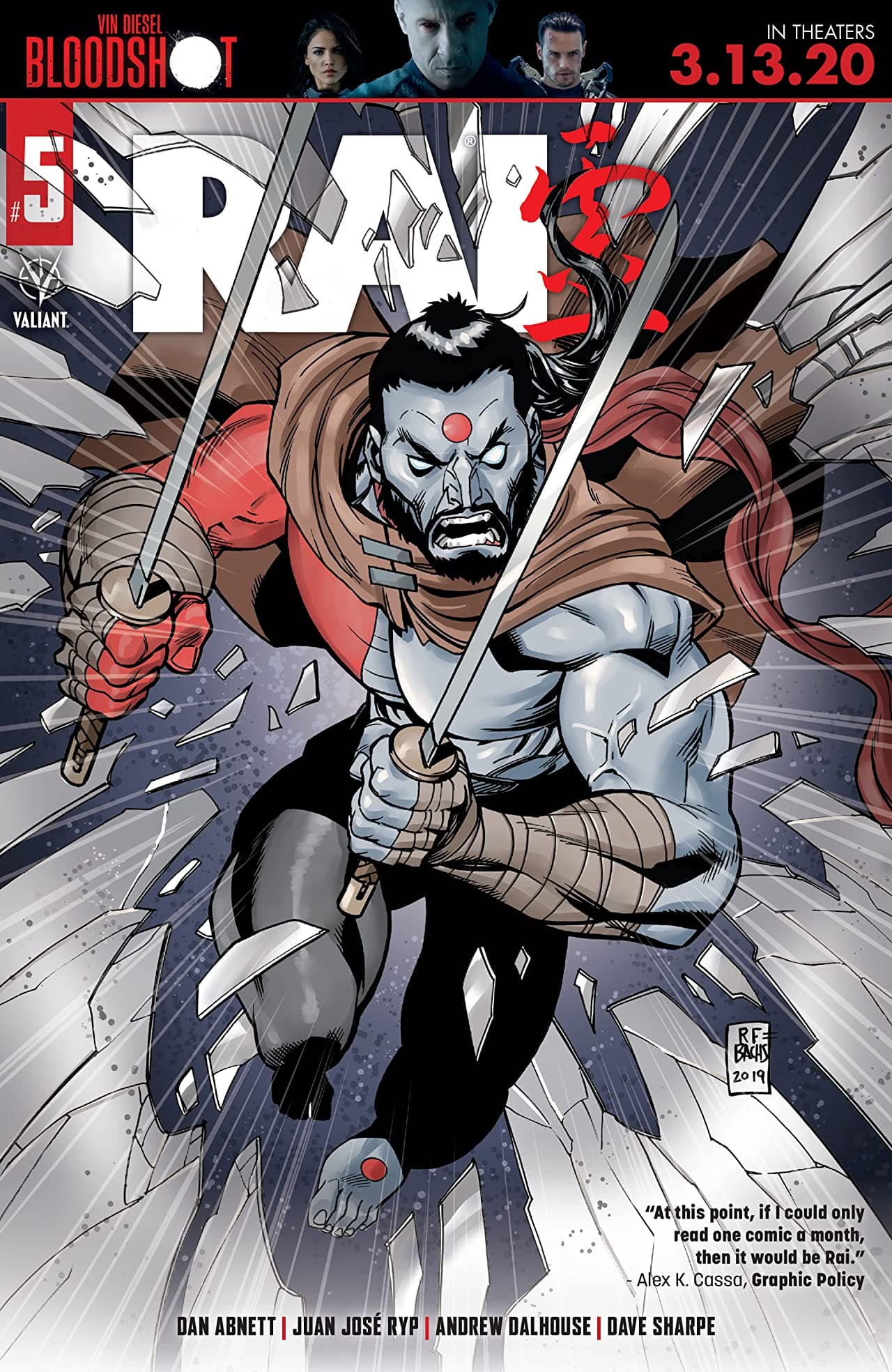 Rai #5 cover