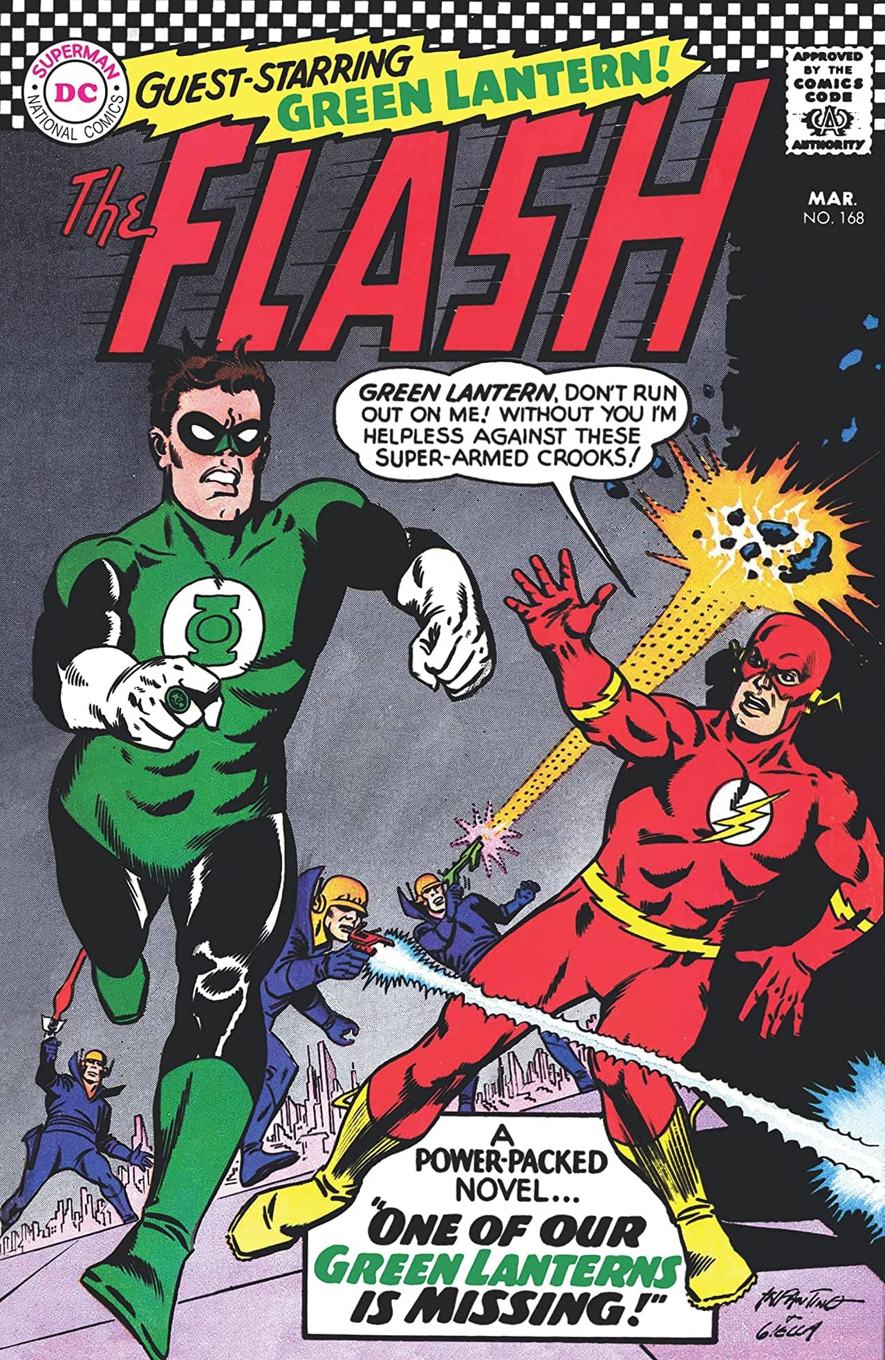 The Flash #168 cover