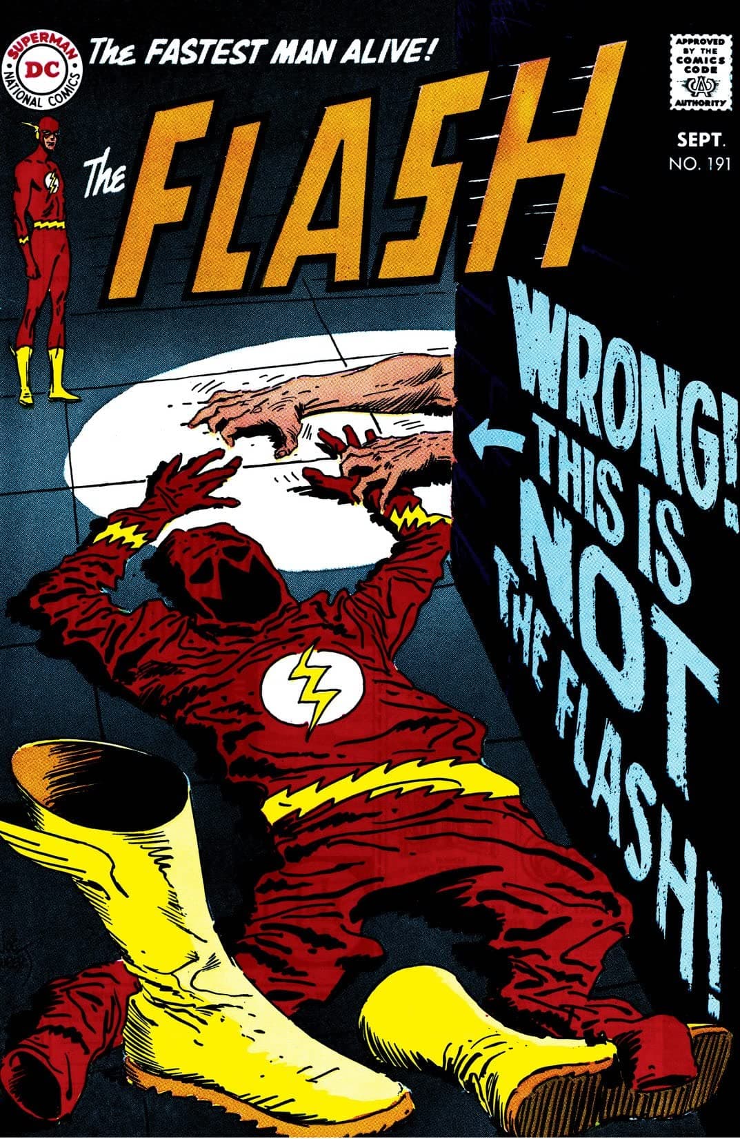 The Flash #191 cover