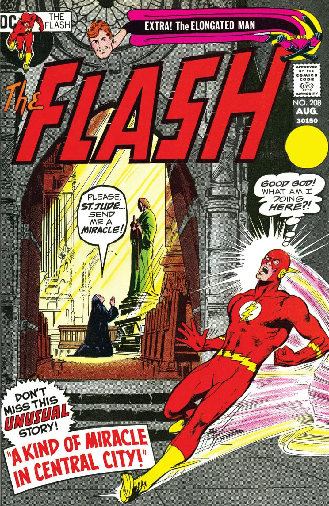 The Flash #208 cover