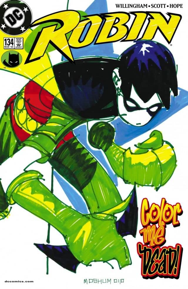 Robin #134 cover