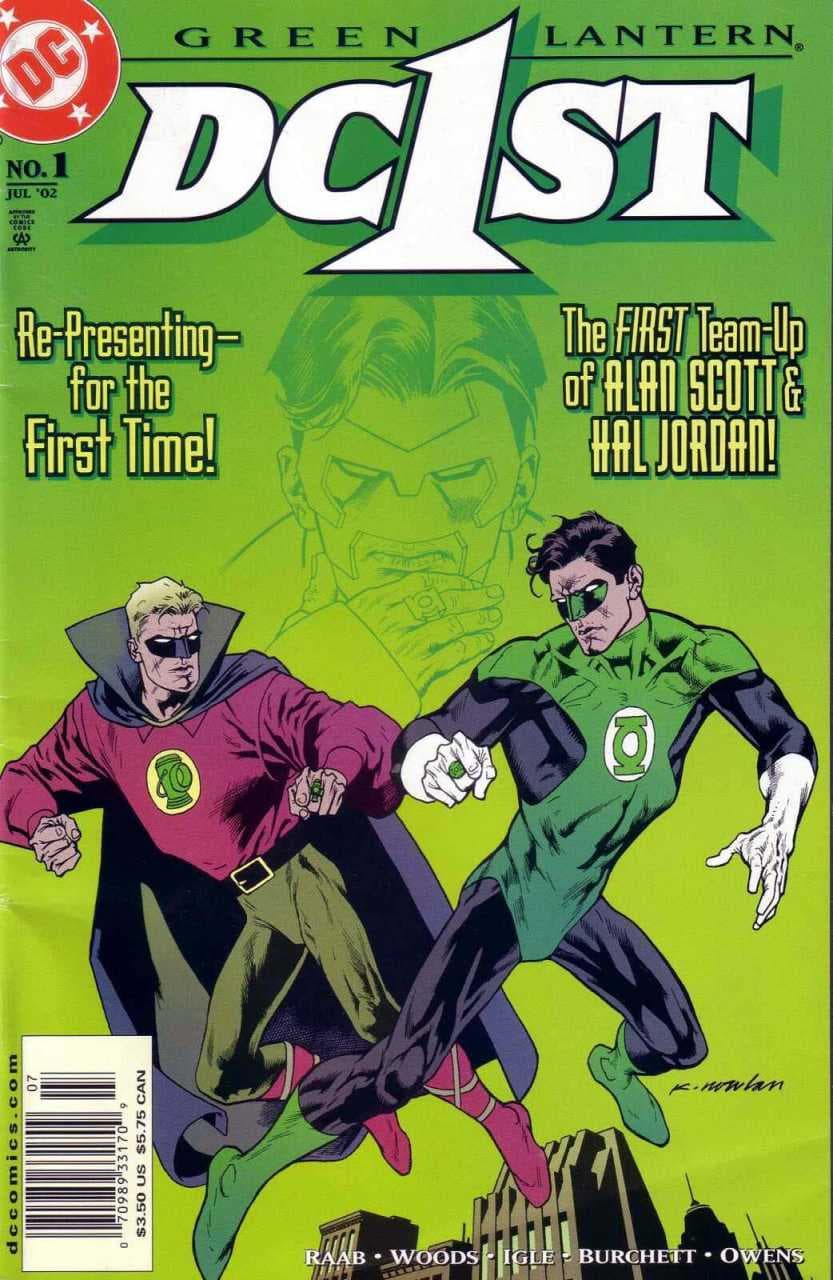DC First: Green Lantern/Green Lantern #1 cover