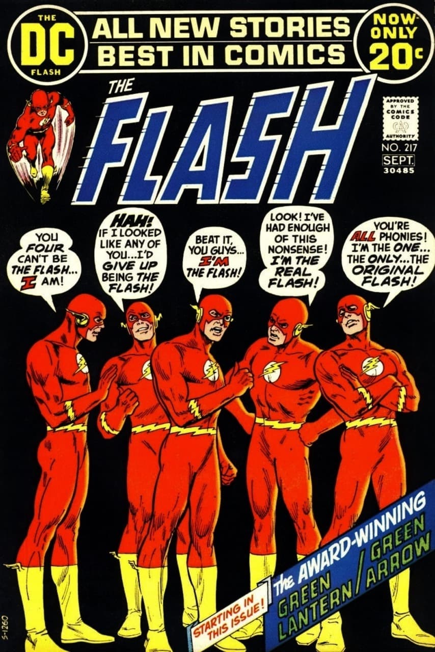 The Flash #217 cover