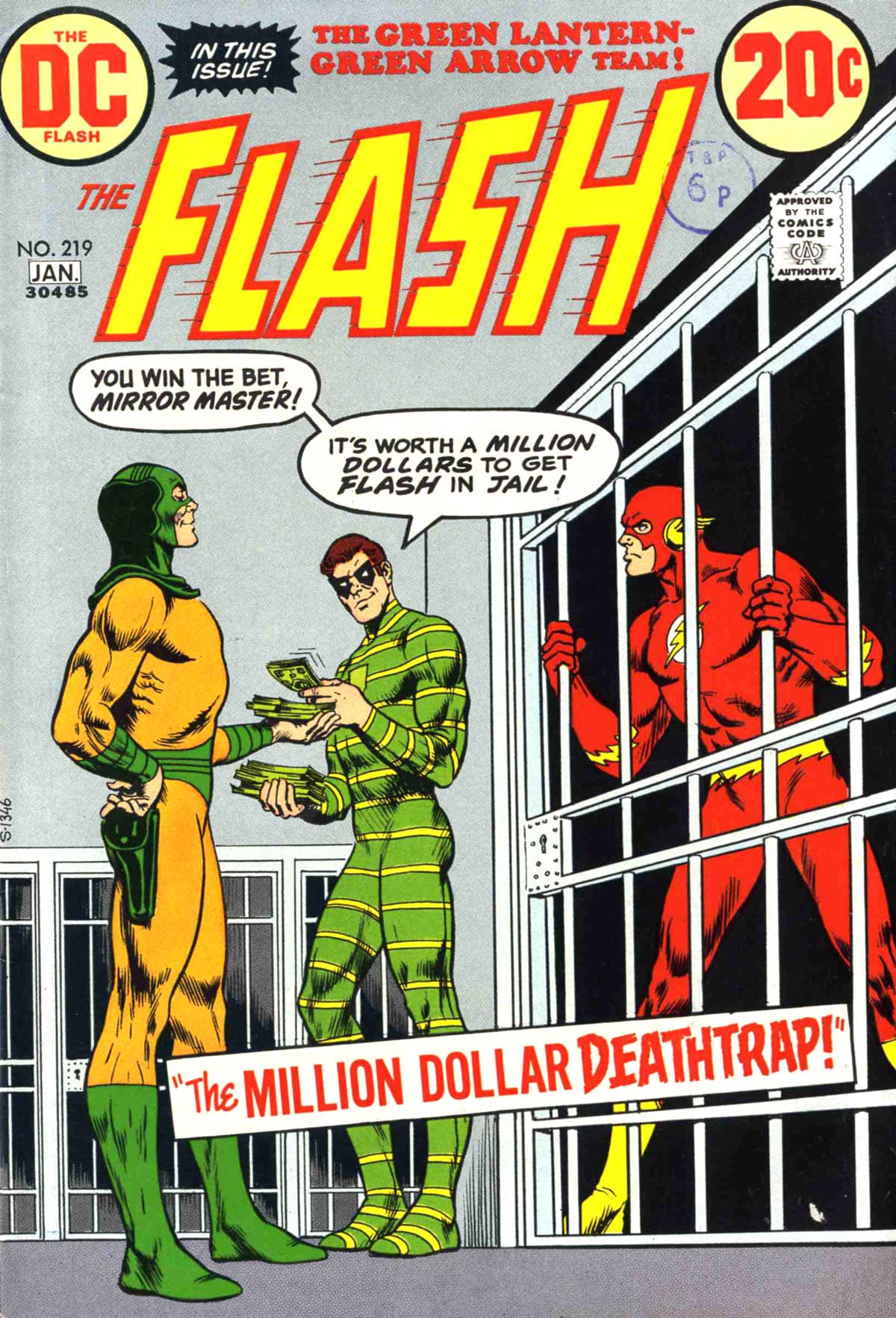 The Flash #219 cover