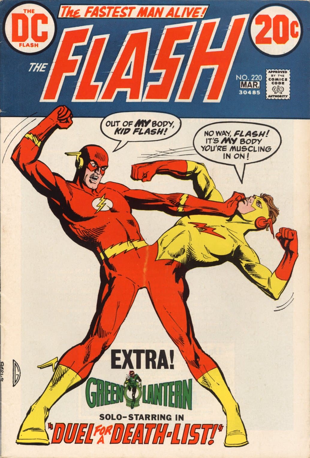 The Flash #220 cover