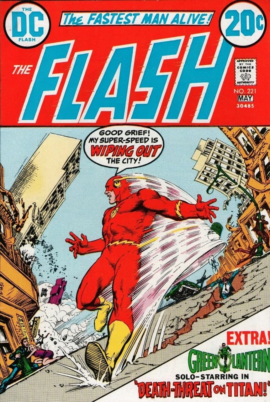 The Flash #221 cover