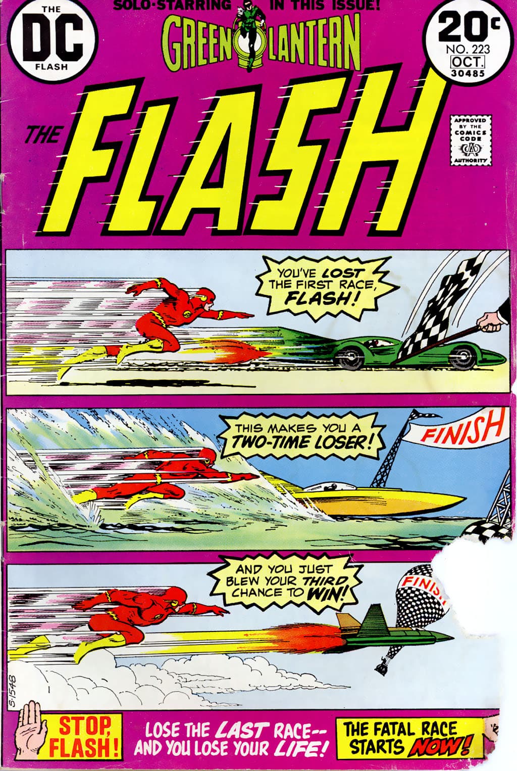 The Flash #223 cover