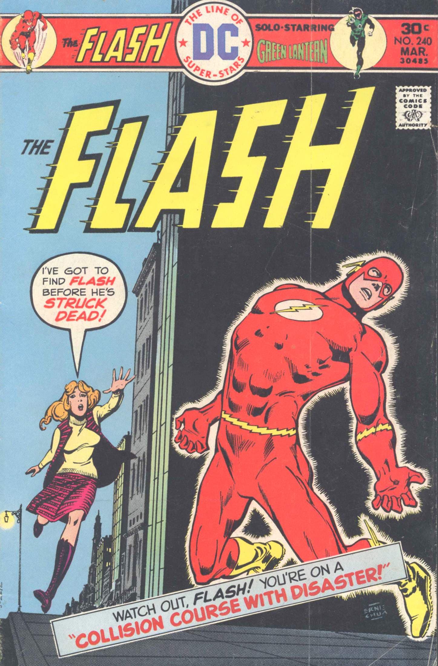 The Flash #240 cover