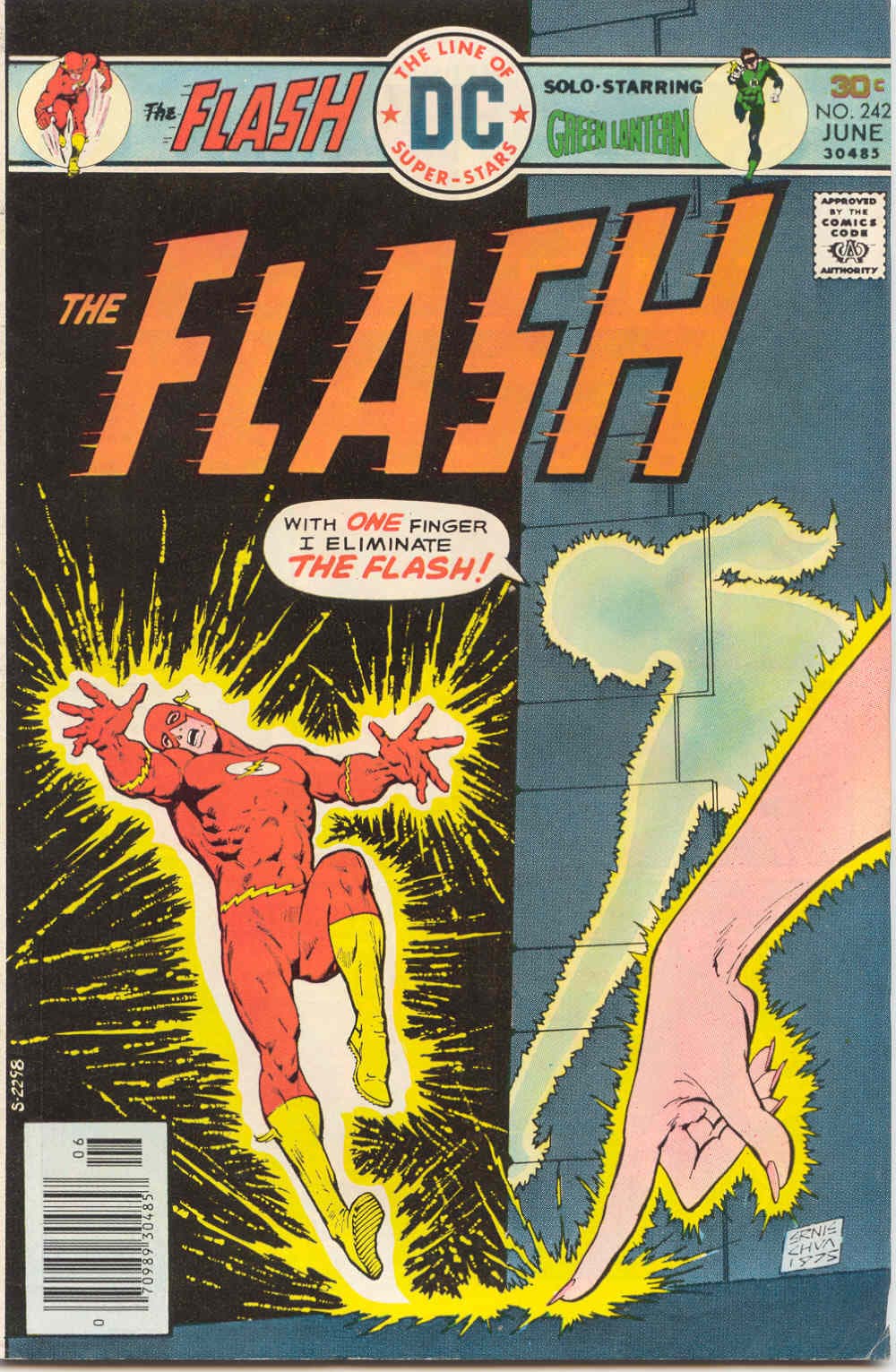 The Flash #242 cover