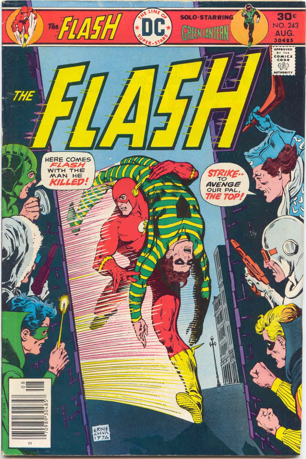 The Flash #243 cover
