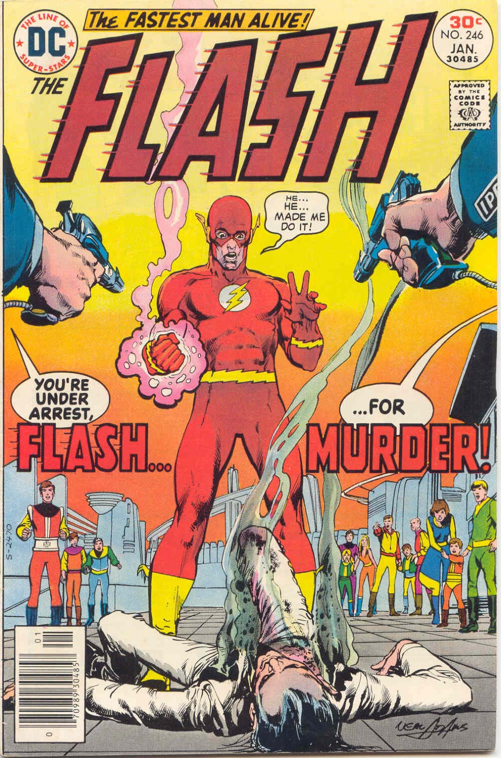 The Flash #246 cover