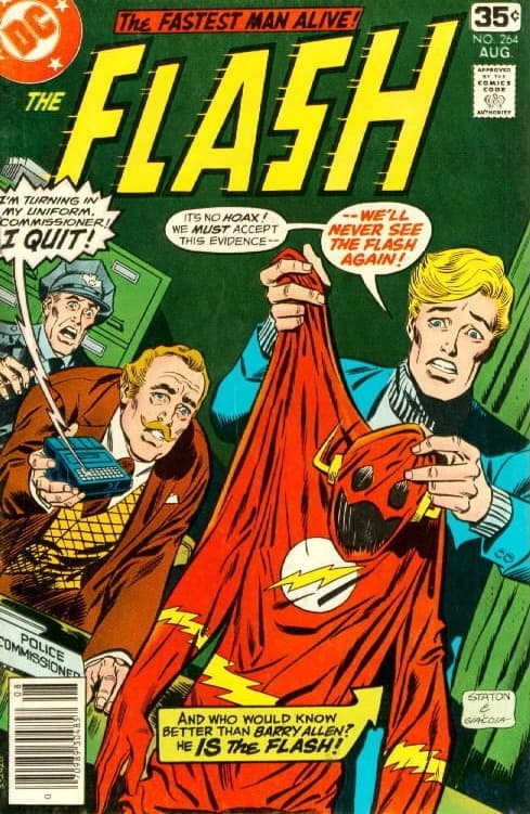 The Flash #264 cover