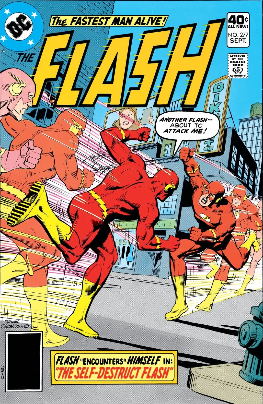 The Flash #277 cover