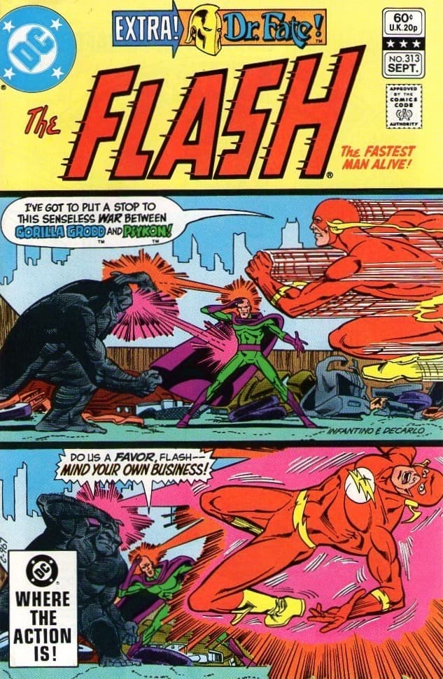 The Flash #313 cover