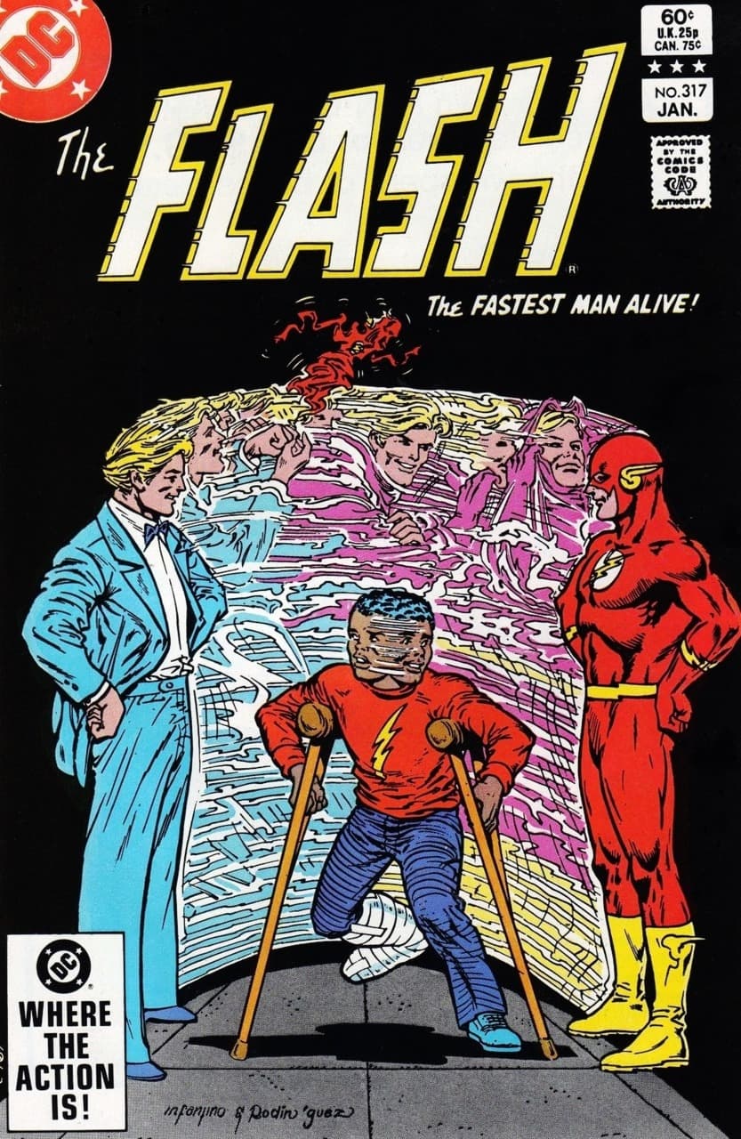 The Flash #317 cover