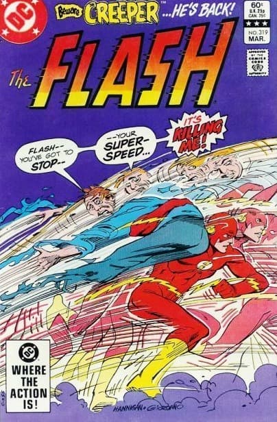 The Flash #319 cover