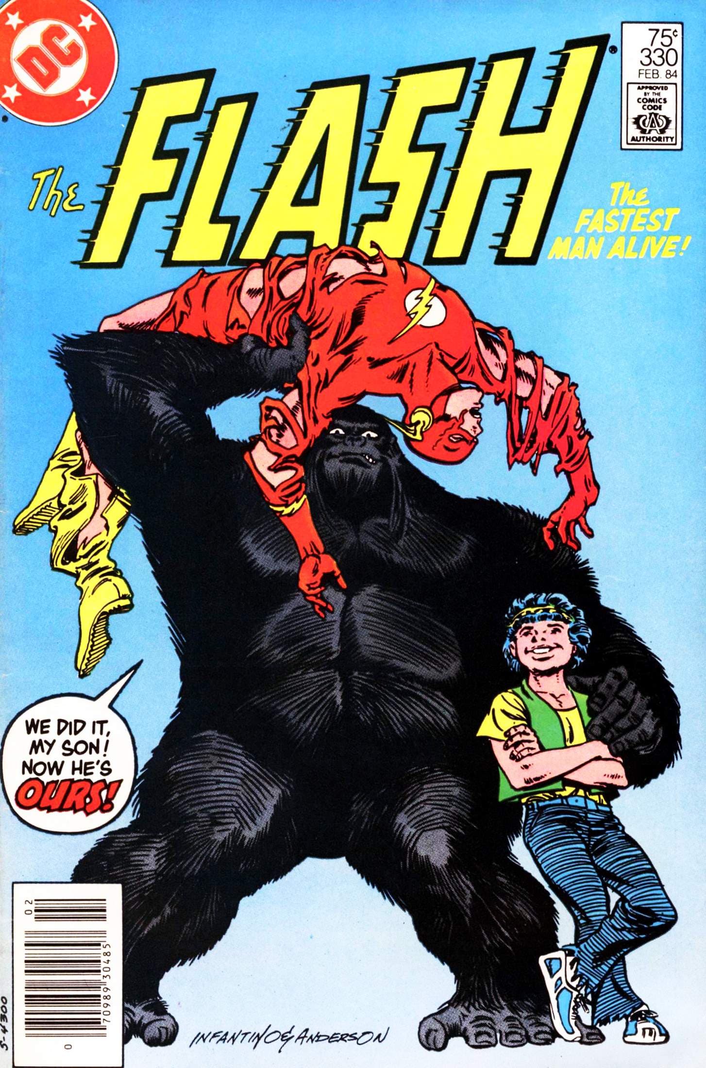 The Flash #330 cover