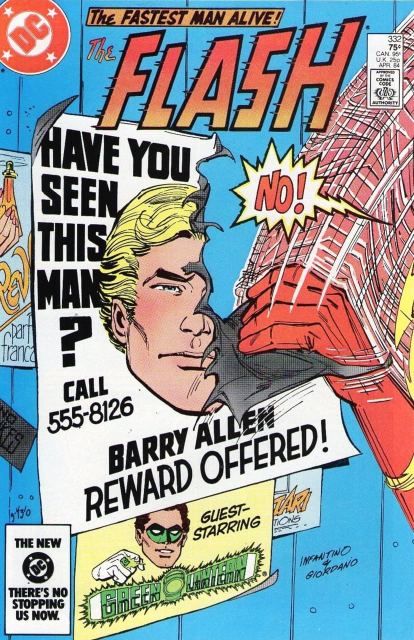The Flash #332 cover