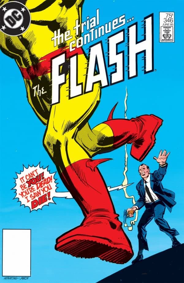 The Flash #346 cover