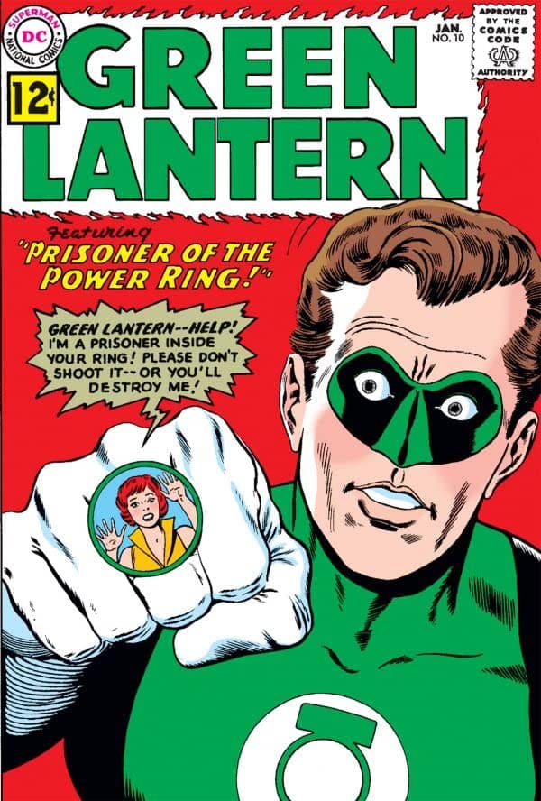 Green Lantern #10 cover