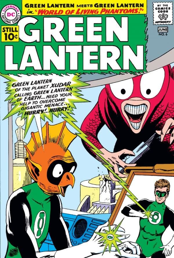 Green Lantern #6 cover