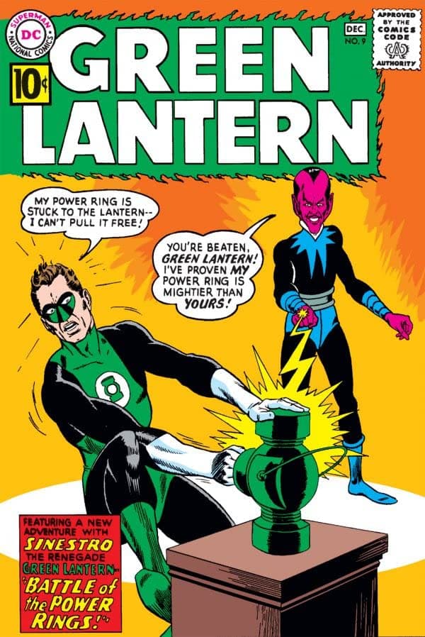 Green Lantern #9 cover
