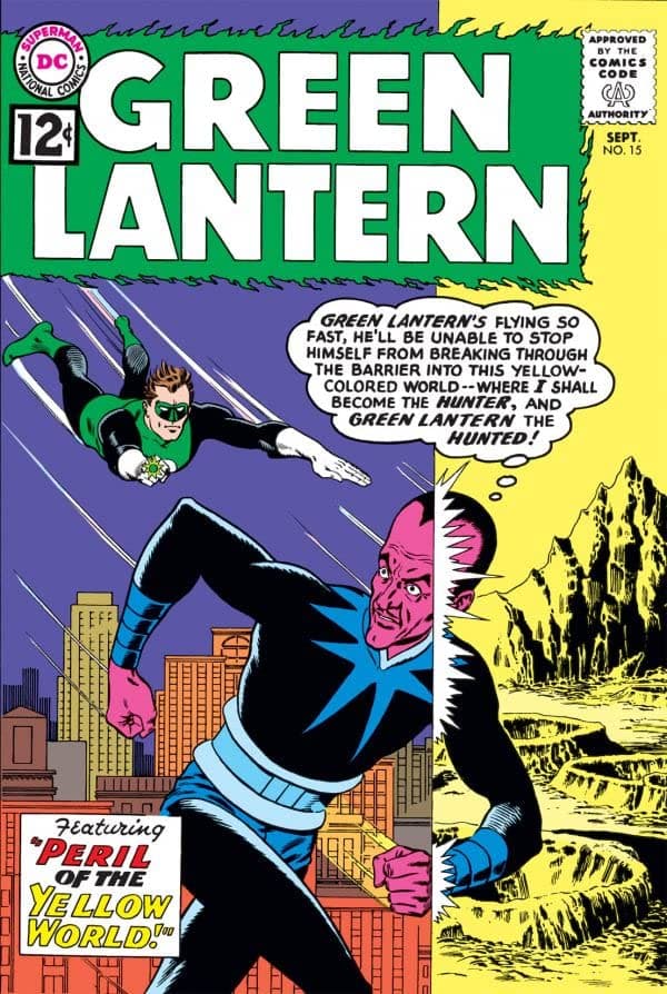 Green Lantern #15 cover