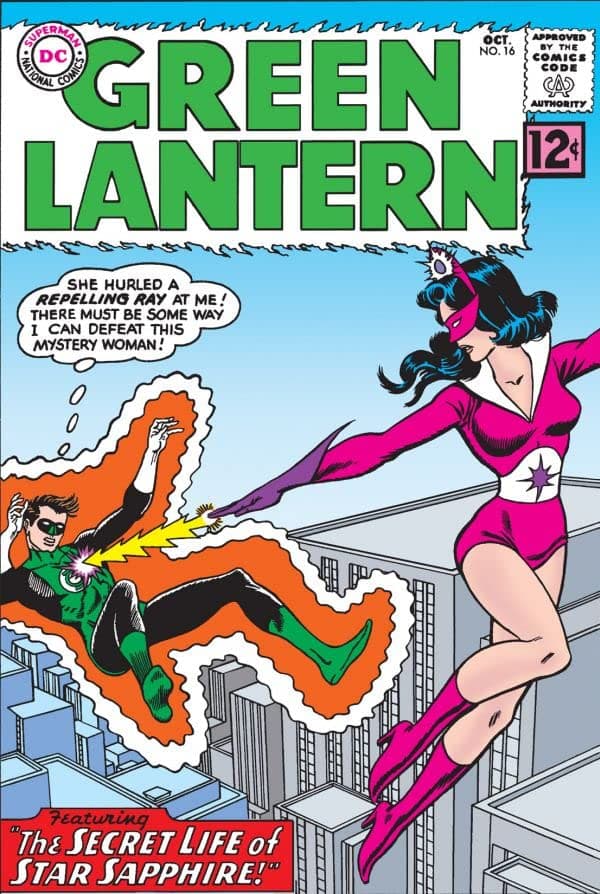 Green Lantern #16 cover