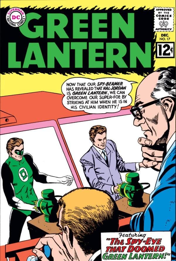 Green Lantern #17 cover