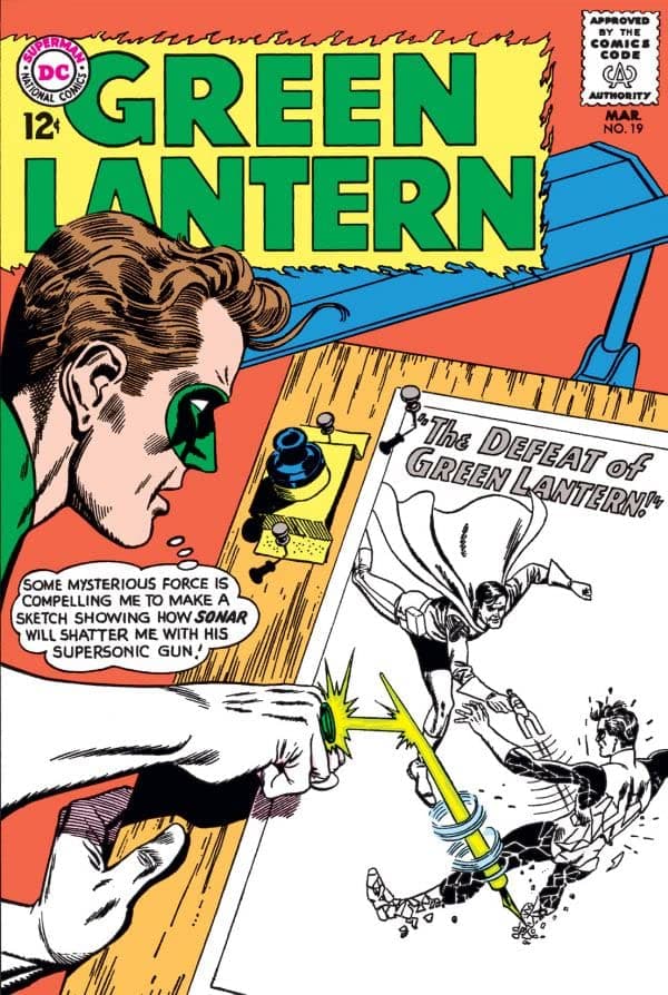 Green Lantern #19 cover