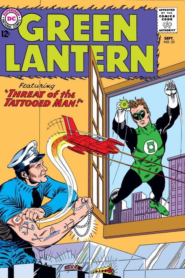 Green Lantern #23 cover