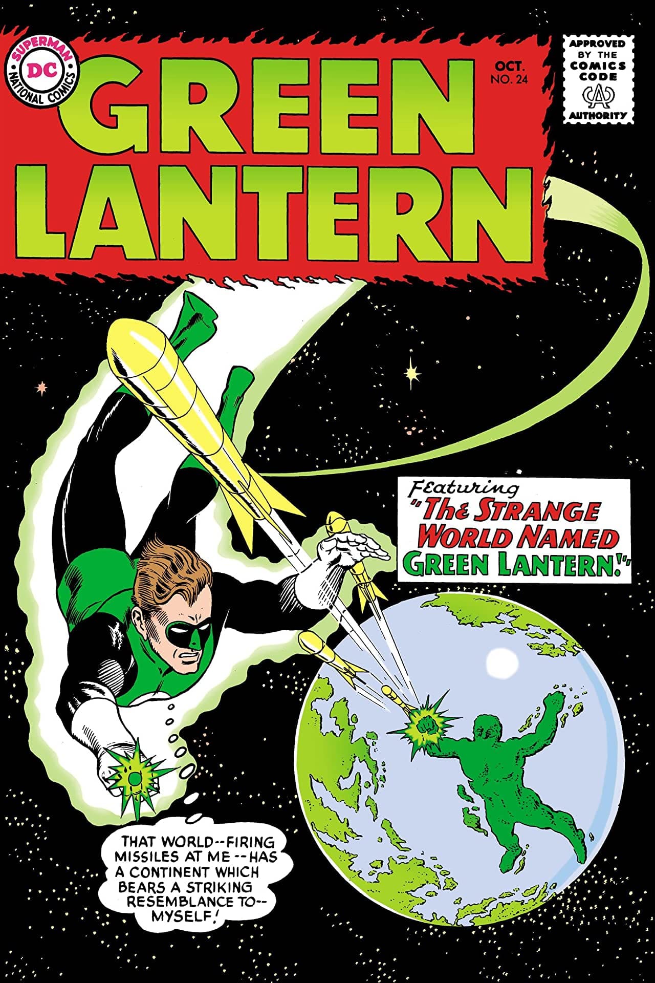 Green Lantern #24 cover