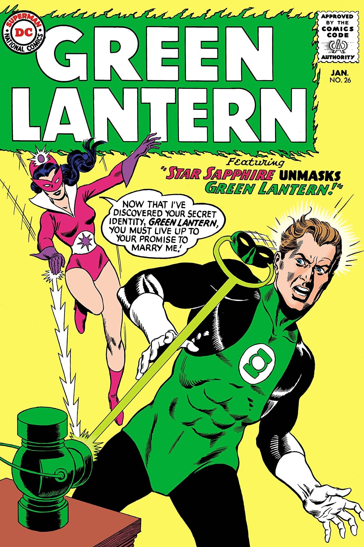 Green Lantern #26 cover