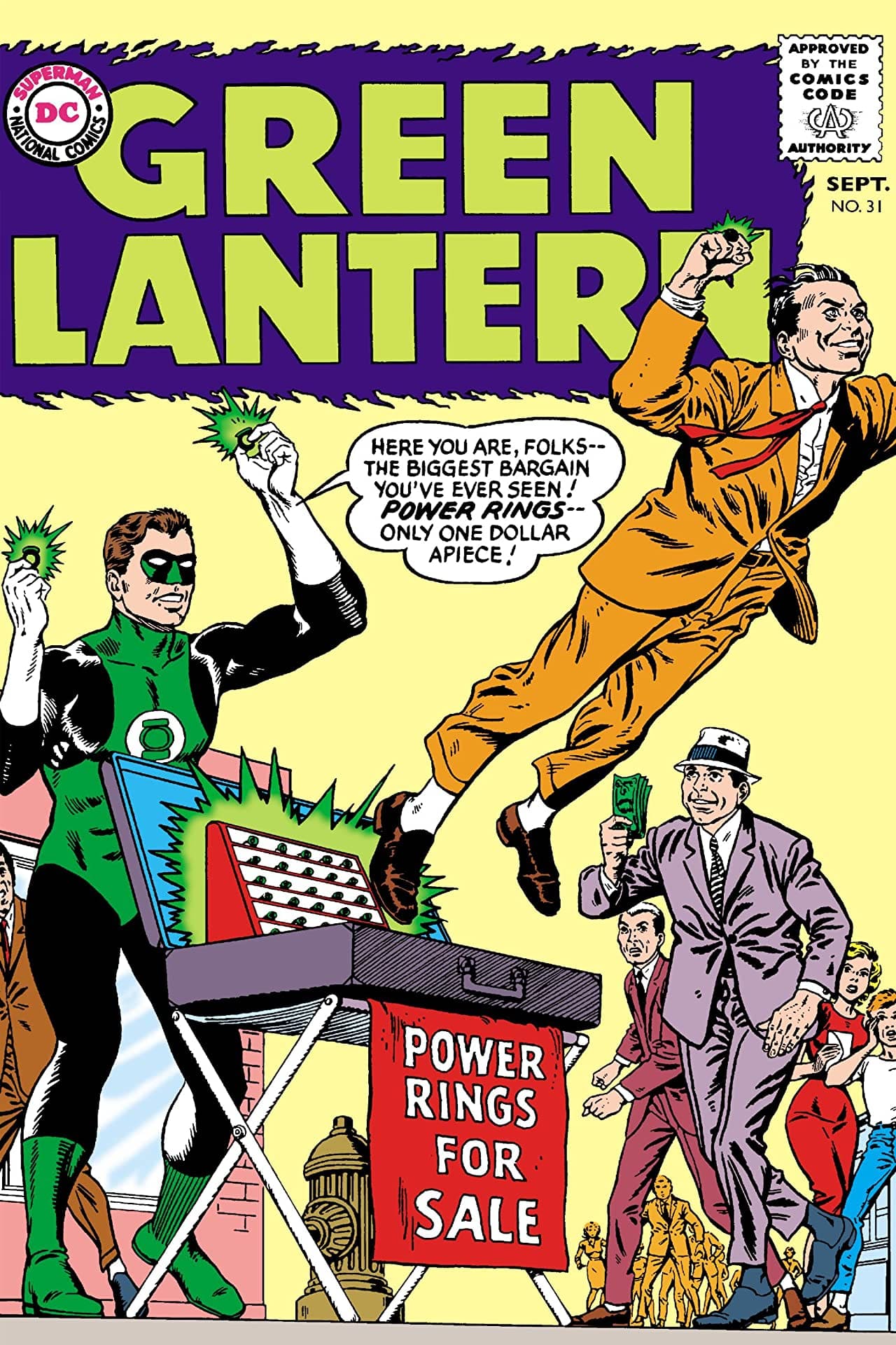 Green Lantern #31 cover