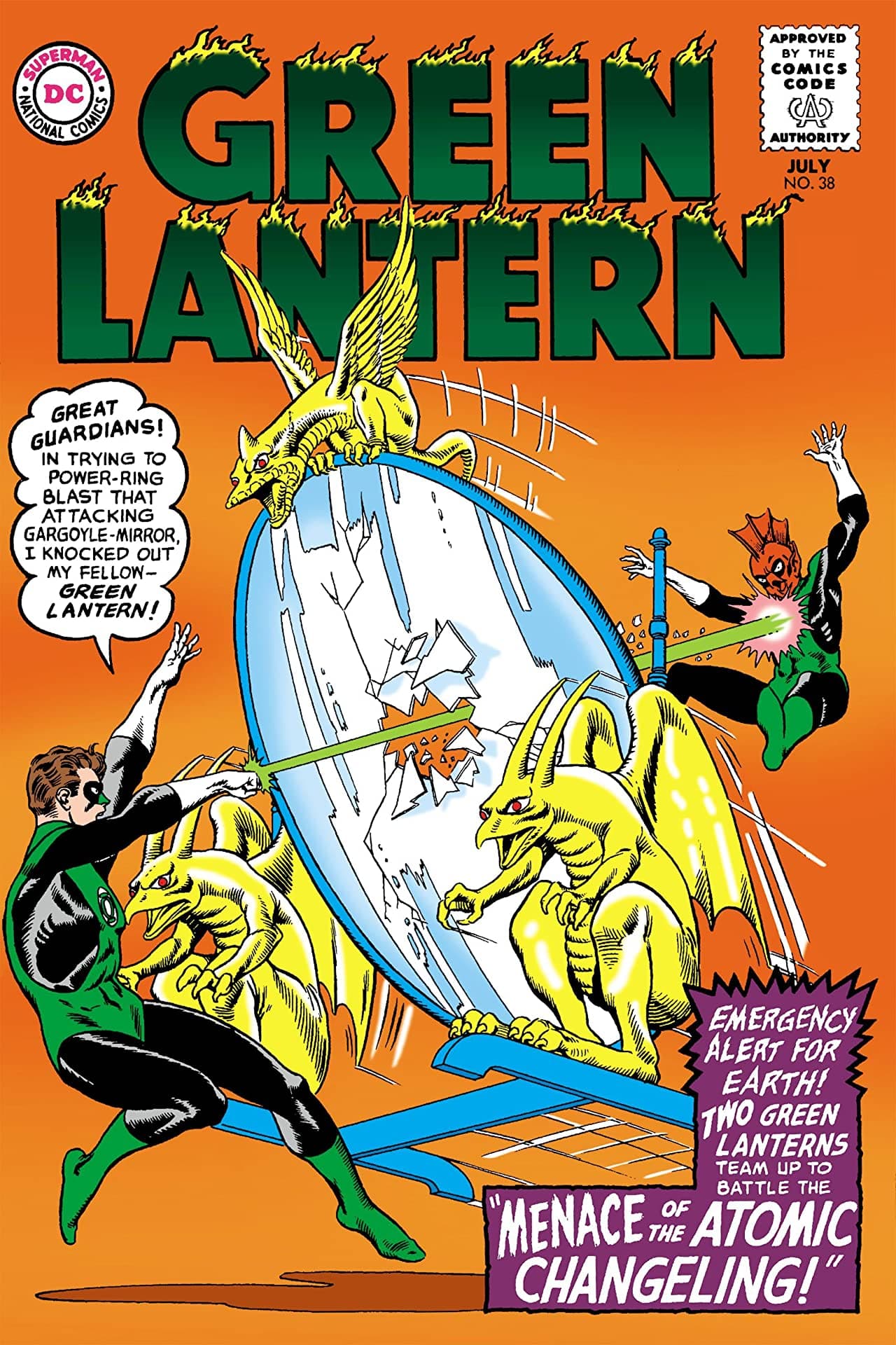 Green Lantern #38 cover