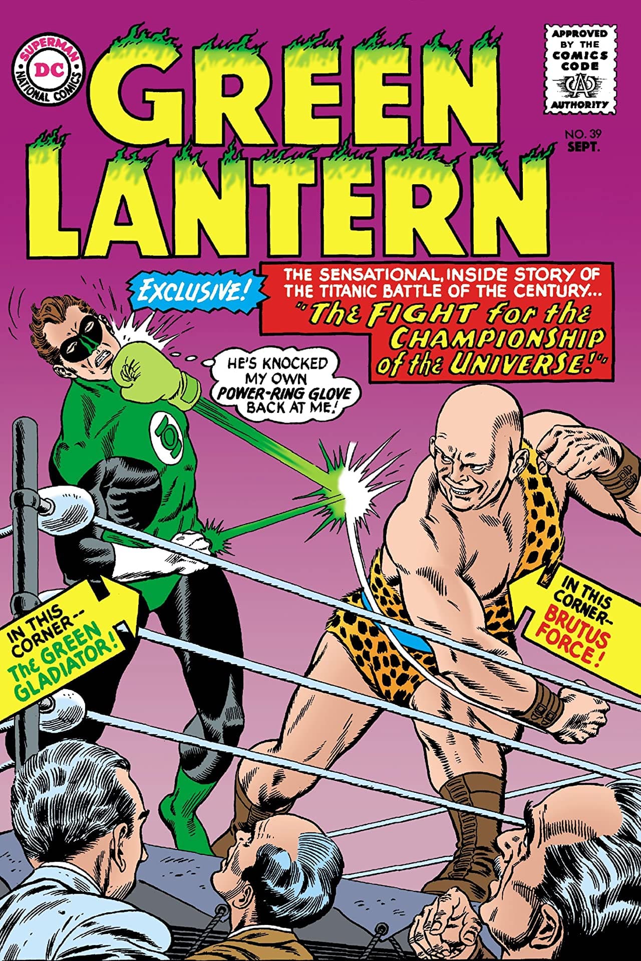 Green Lantern #39 cover