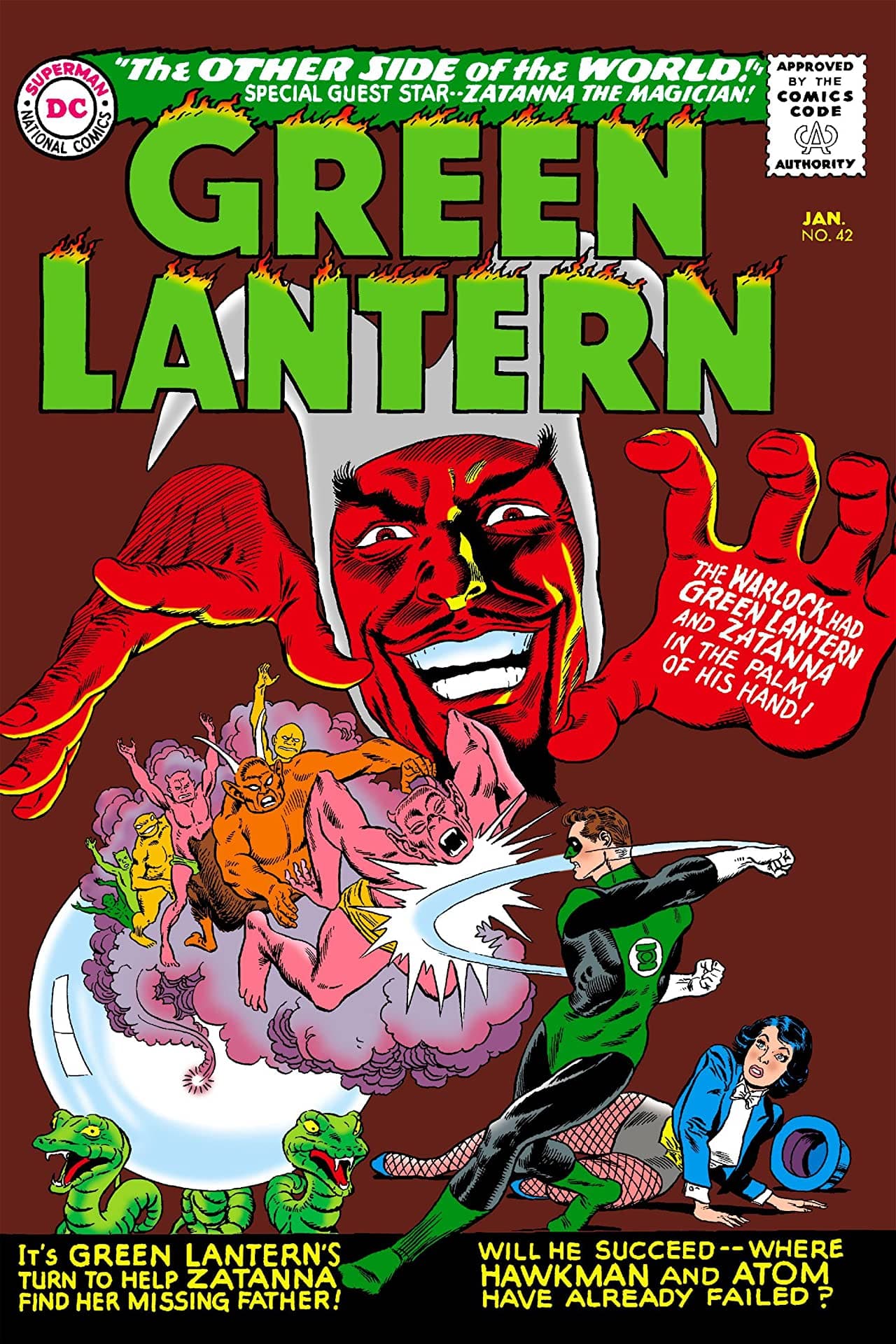 Green Lantern #42 cover
