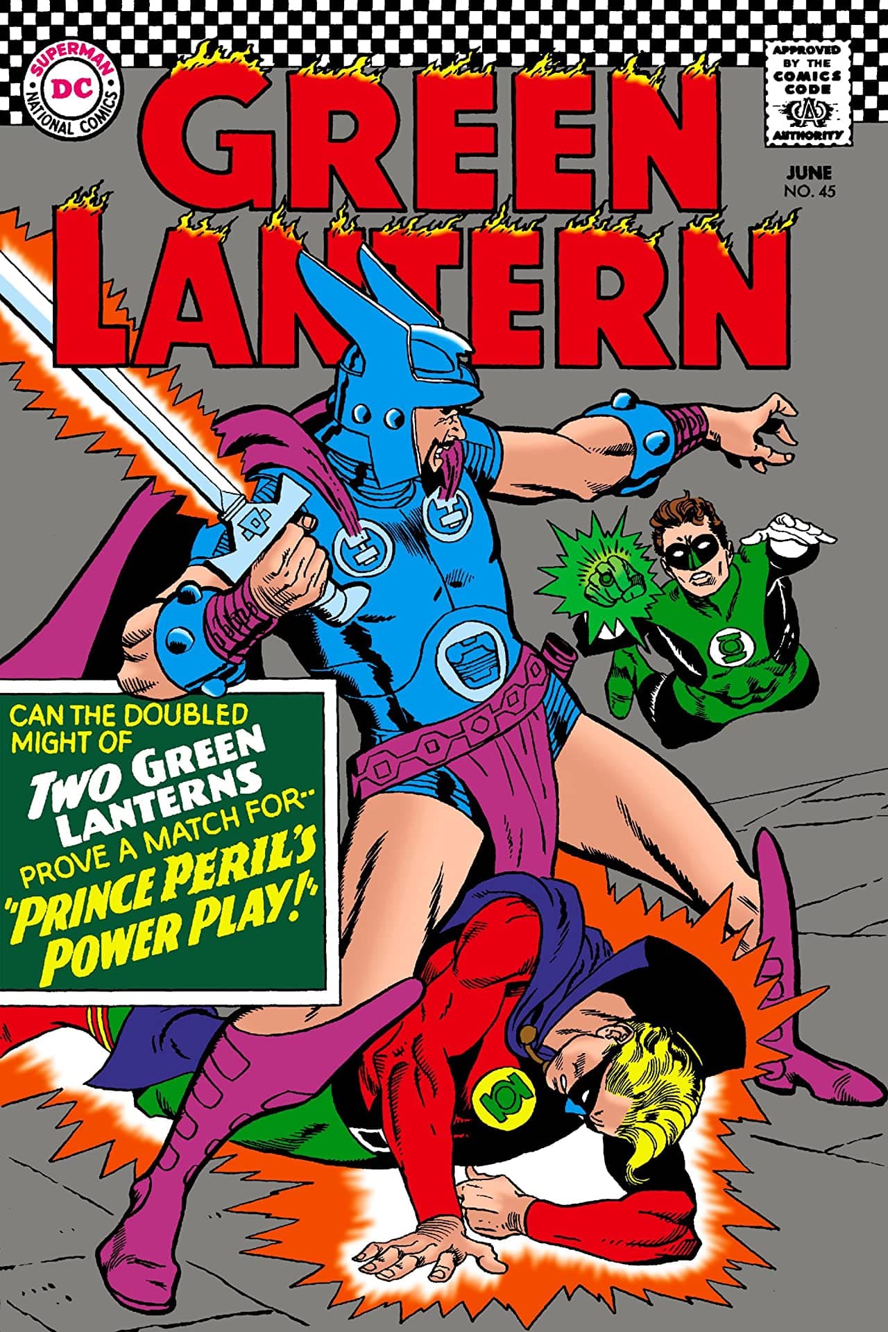Green Lantern #45 cover