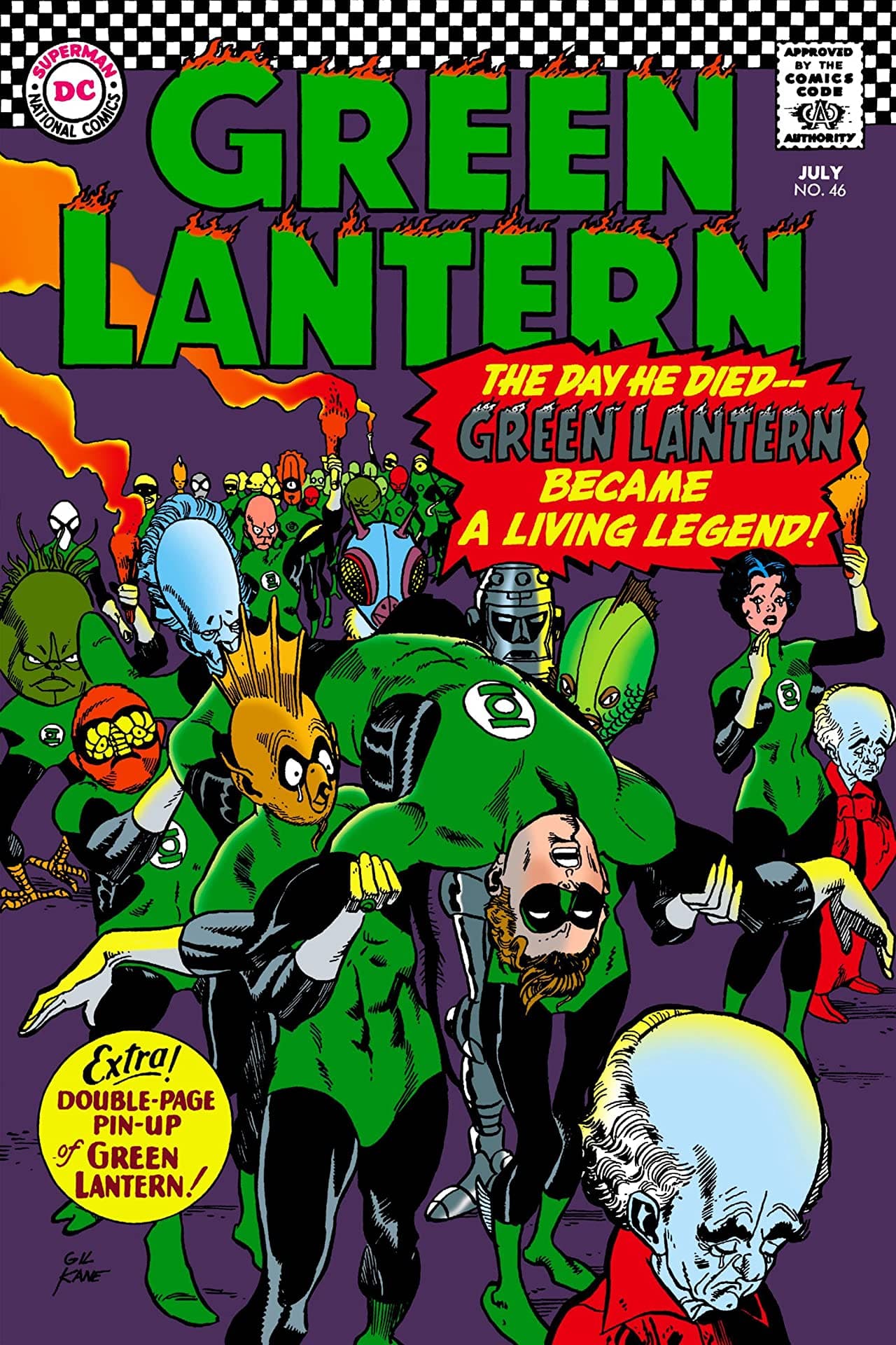 Green Lantern #46 cover