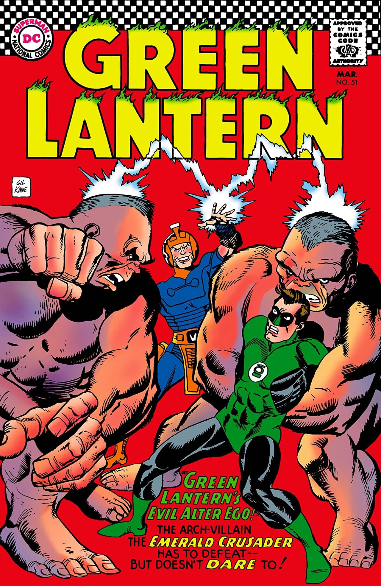 Green Lantern #51 cover