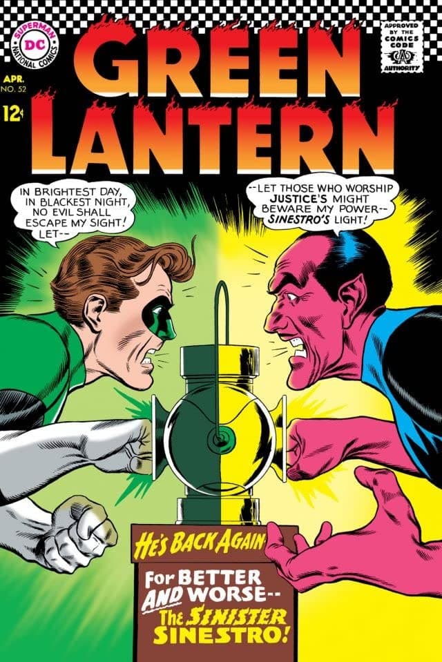 Green Lantern #52 cover