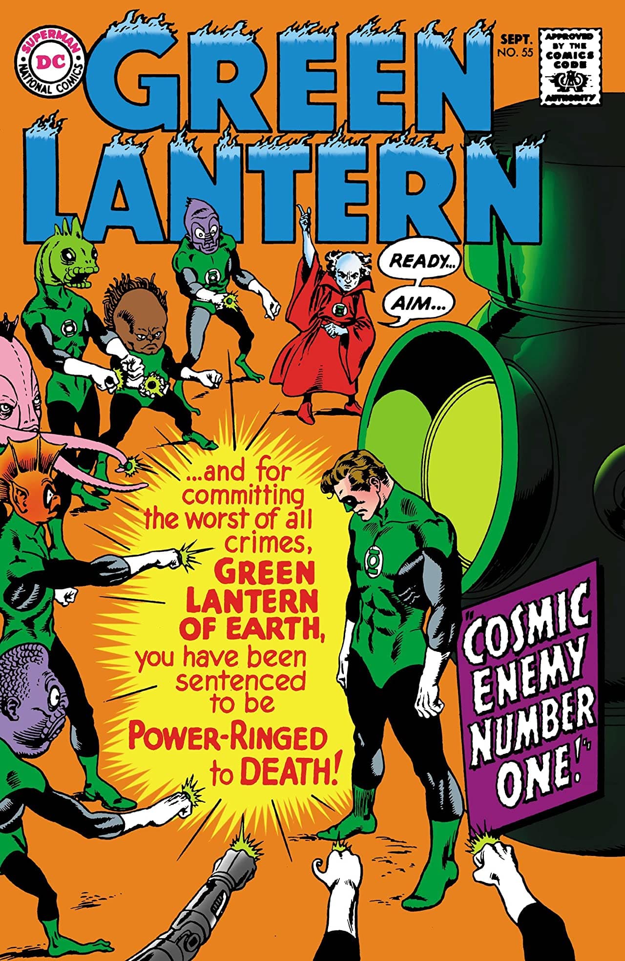 Green Lantern #55 cover