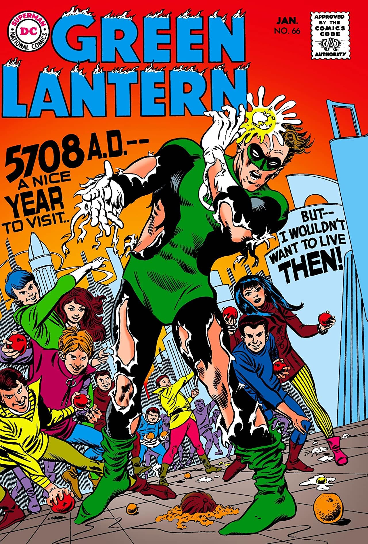 Green Lantern #66 cover